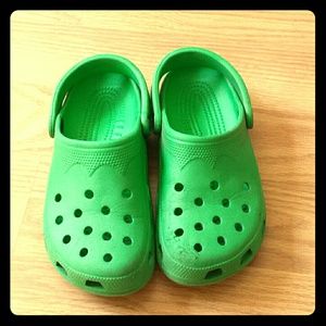 Green Crocs *Reduced Price*