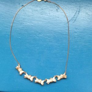 Marc Jacobs bow necklace