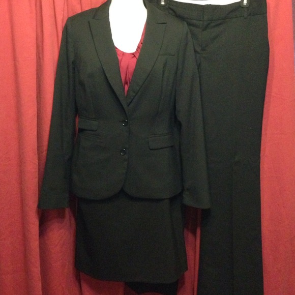 Black Banana Republic Suit