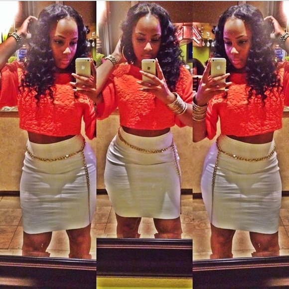 White American Apparel Skirt //Classic Girl Skirt
