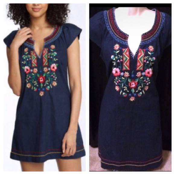 Lucky Brand Dresses & Skirts - SOLD IN BUNDLE Gorgeous boho embroidered dress