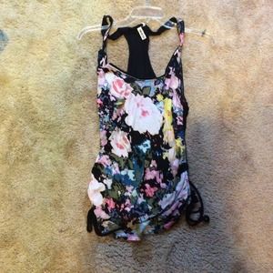 Floral tank top