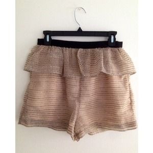 BCBG Peplum Shorts