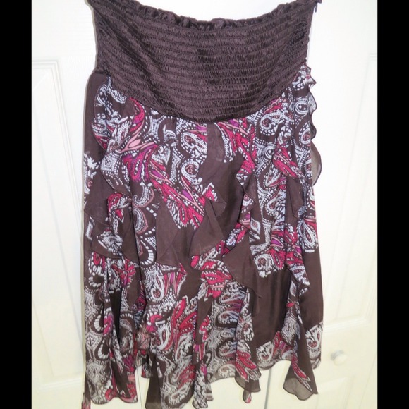 Bebe Strapless Dress