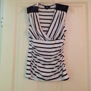 BCX black and white top