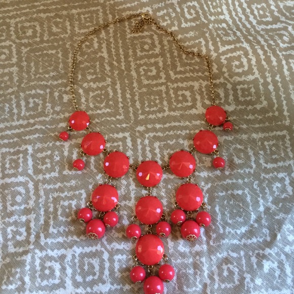 Coral Bauble Necklace