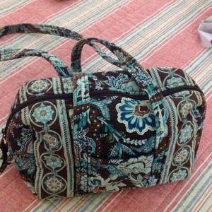 Vera Bradley Java  Blue Retire Bag Tote