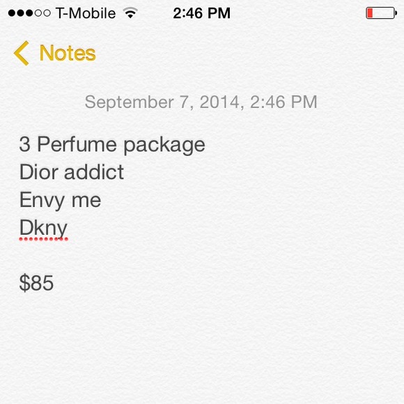 3 Perfume Package