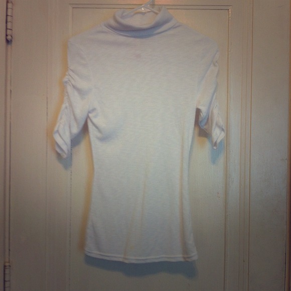 White Turtleneck Sweater