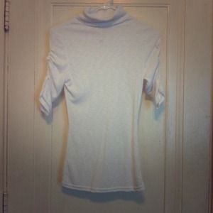 White Turtleneck Sweater