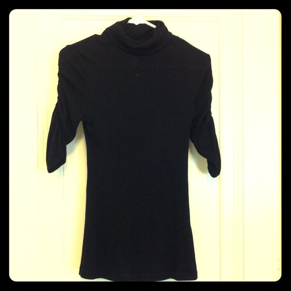 Black Turtleneck Sweater