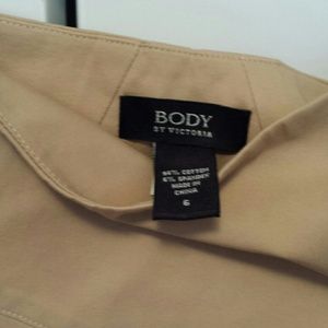 Body by Victoria Secrets tan skirt
