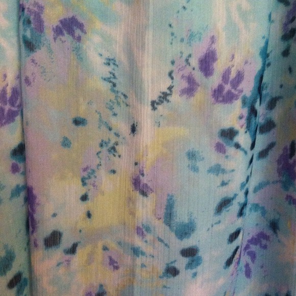 Cute blue petal dress - Picture 3 of 3