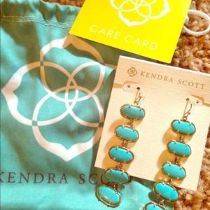 **reduced Kendra Scott Ives Earrings in Turquoise
