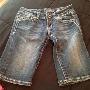 Miss Me Bermuda Shorts