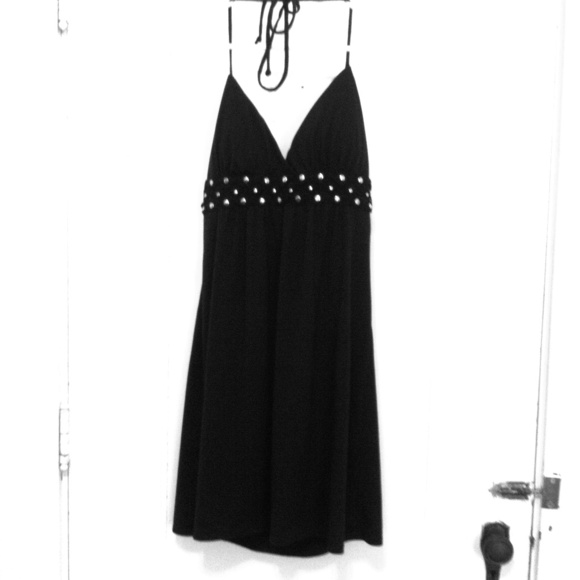 Black Halter Dress