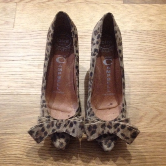 Jeffery Campbell Leopard Kitten Heel