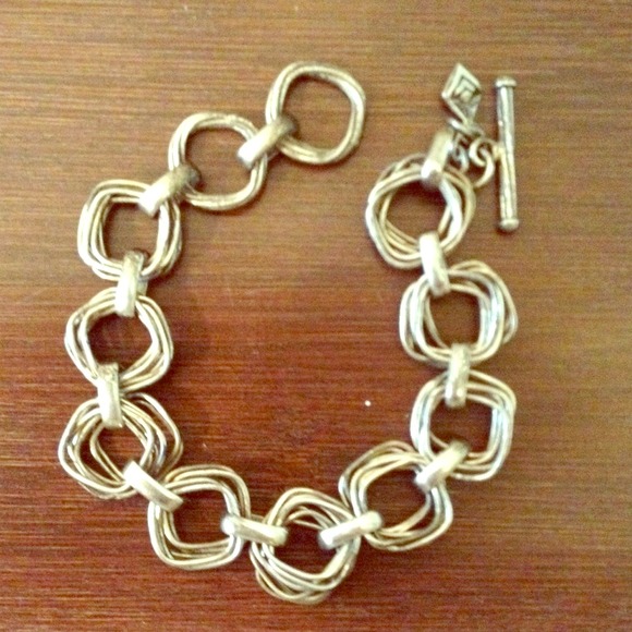 Silpada silver links bracelet