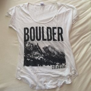 boulder colorado t-shirt