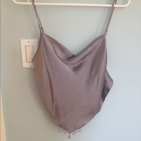💖traded💖Sexy backless silk top