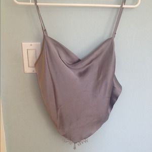 💖traded💖Sexy backless silk top
