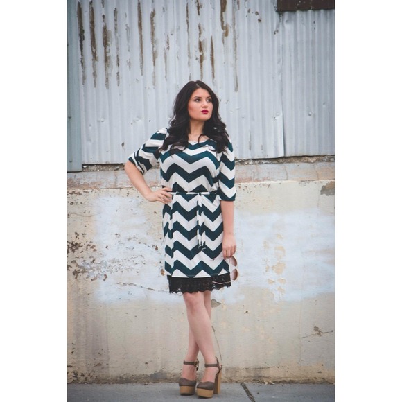 Chevron dress