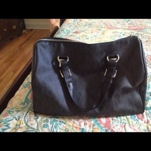 Authentic Michael Kors large black purse!