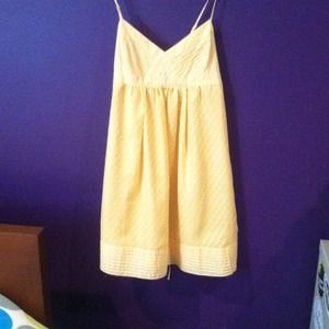 Light yellow dress