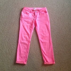 Neon Pink Pants
