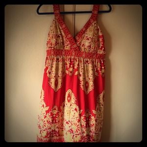 SALE! INC red and gold dress