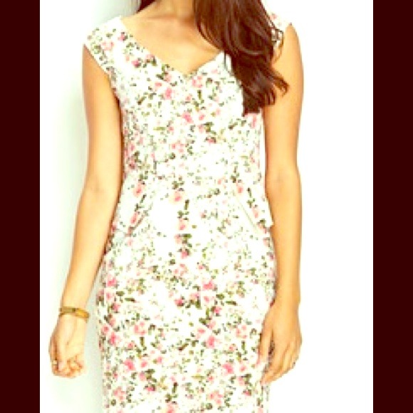 White dress.