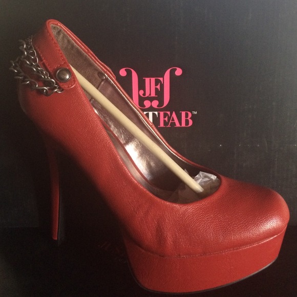 Red 5 inch Heels