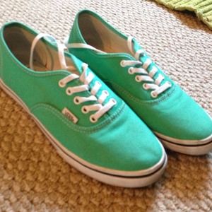 Mint green vans