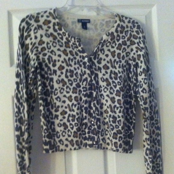 Cheetah Print Cardigan