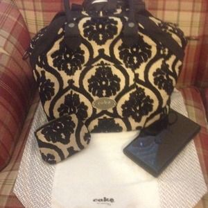 EUC Cake by Petunia Picklebottom Diaper Bag w accs