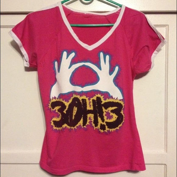 3OH!3 band shirt