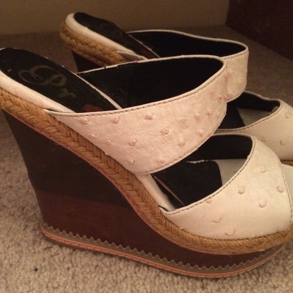 Platform sandals.. Worn once
