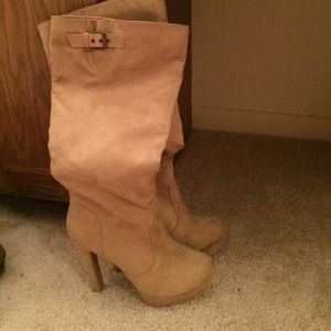 New knee high boots