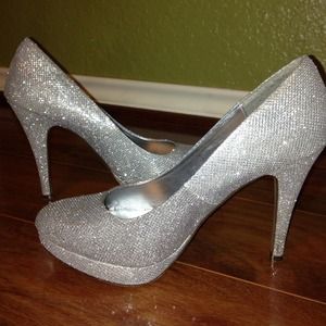 Sparkly heels