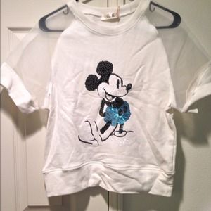 Mickey Mouse Short Sleeve Top