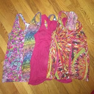Colorful Delia's tanktop S/M
