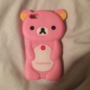 Silicone bear iphone 5/ 5s case.