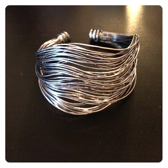 Wire Mesh Cuff Bracelet