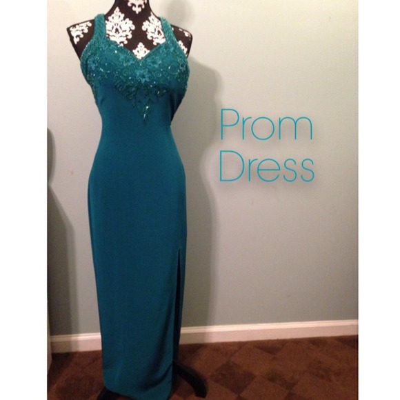 Teal Prom Dress 👗