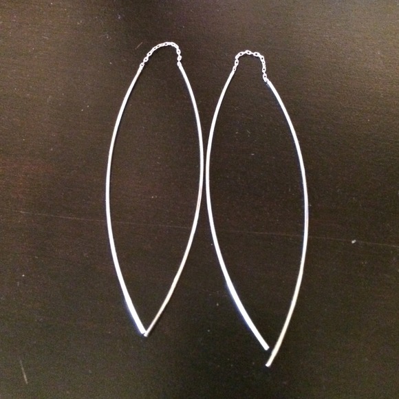 Silver Threader Earrings