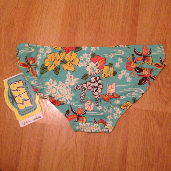 CocoRave SwimwearAnywhere Tropical Swimsuit Bottom - Picture 2 of 4