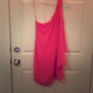 Coral Cocktail Dress