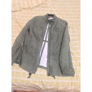 Hunter green safari Jacket