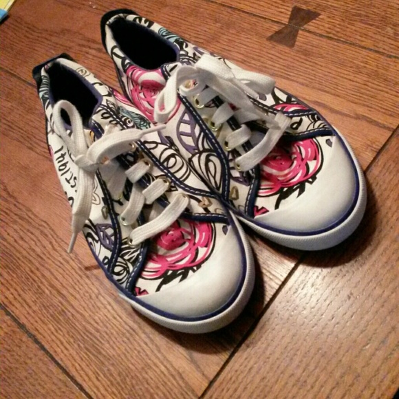coach flower sneakers