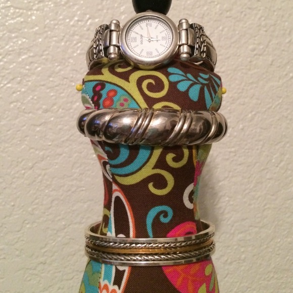 Set of 3- watch and cuffs